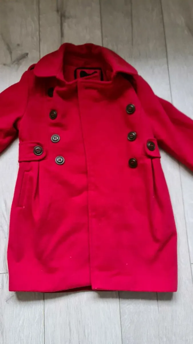 Duffle coat age 6 lovely Xmas coat - Image 1