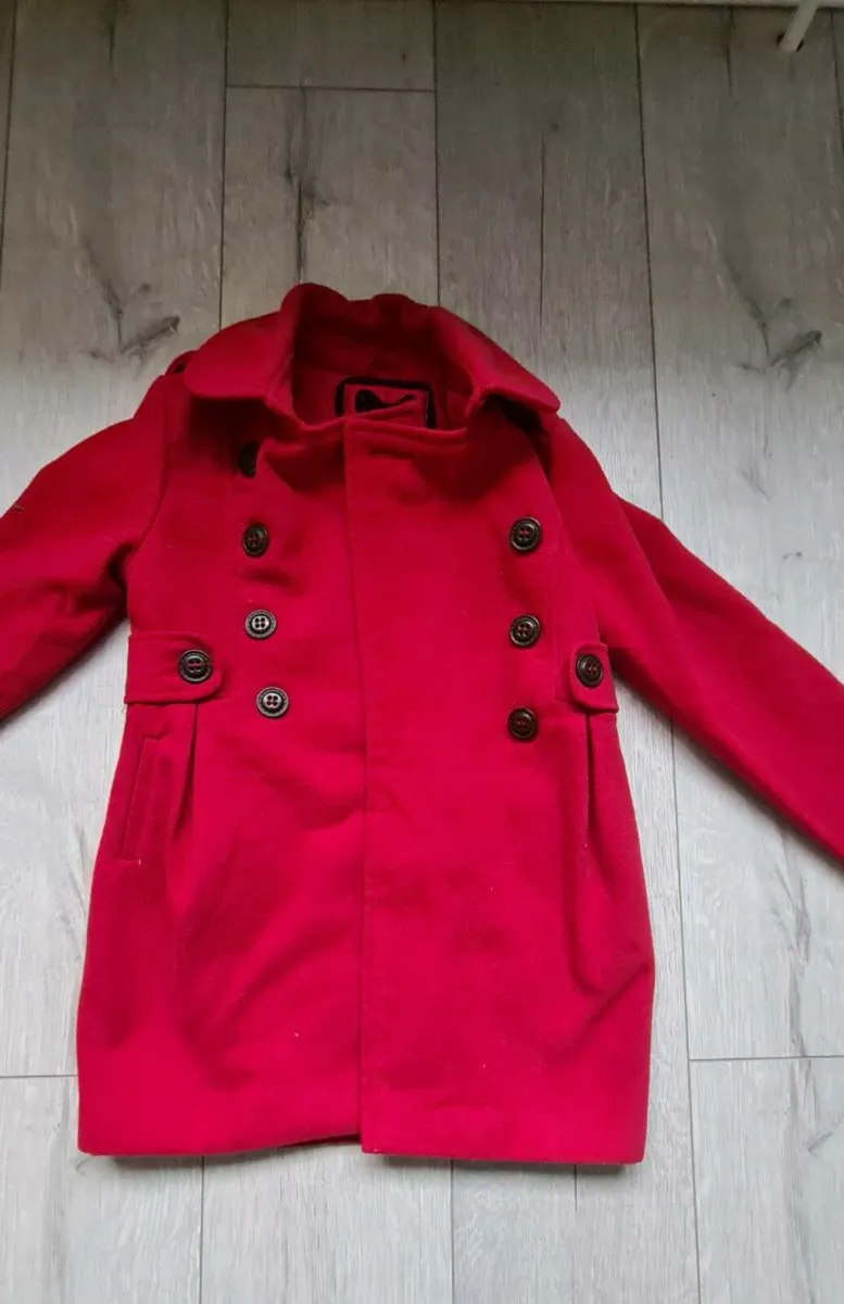 Duffle coat age 6 lovely Xmas coat - Image 2