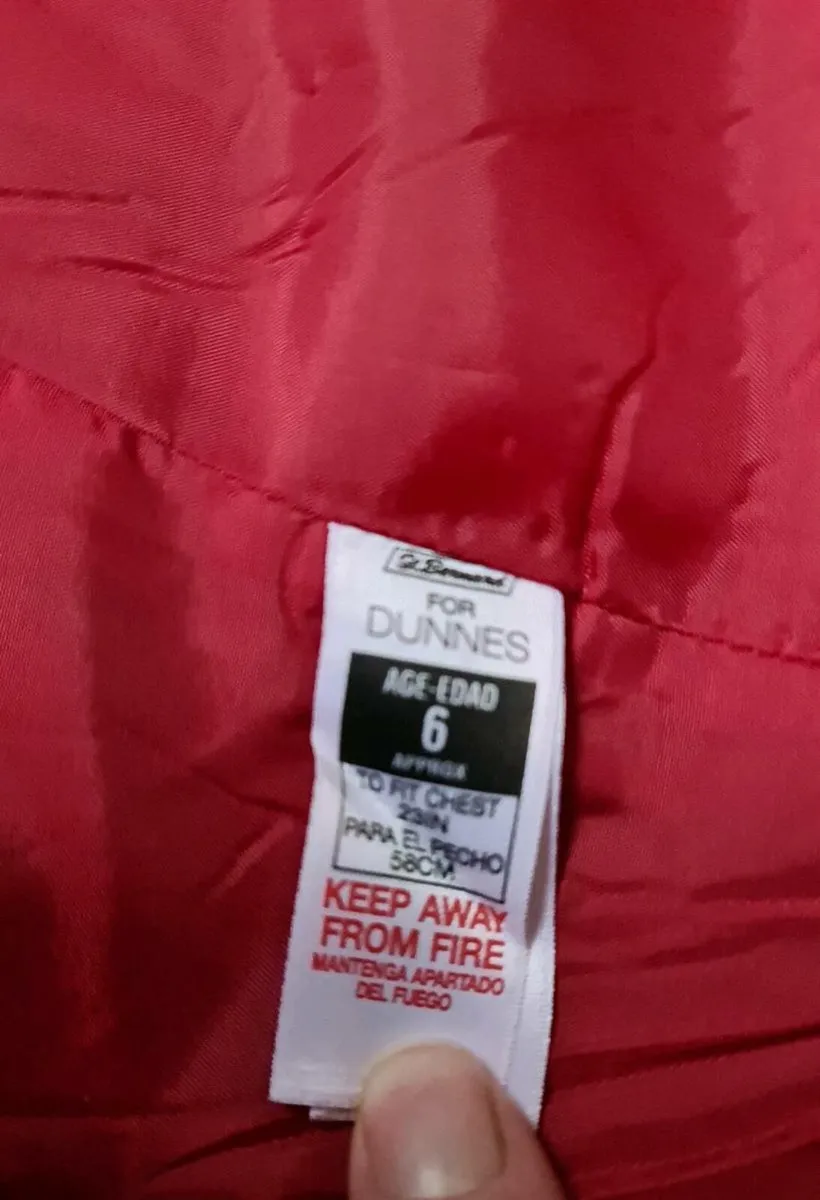 Duffle coat age 6 lovely Xmas coat - Image 4