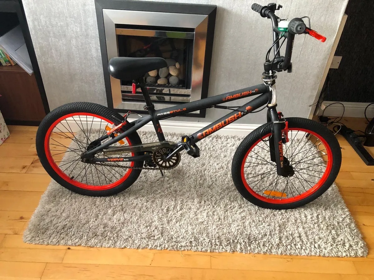 20 Inch Ambush BMX Bike Red - Image 1