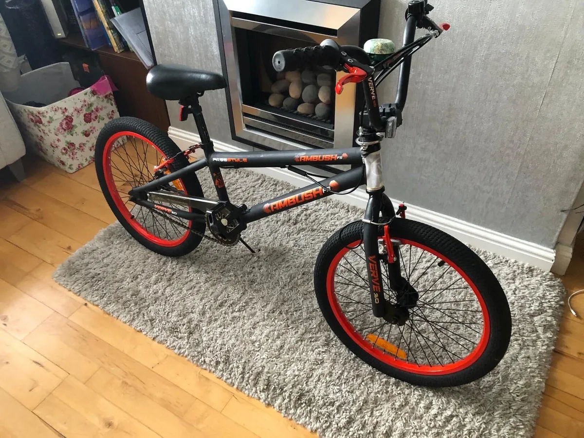 20 Inch Ambush BMX Bike Red - Image 2