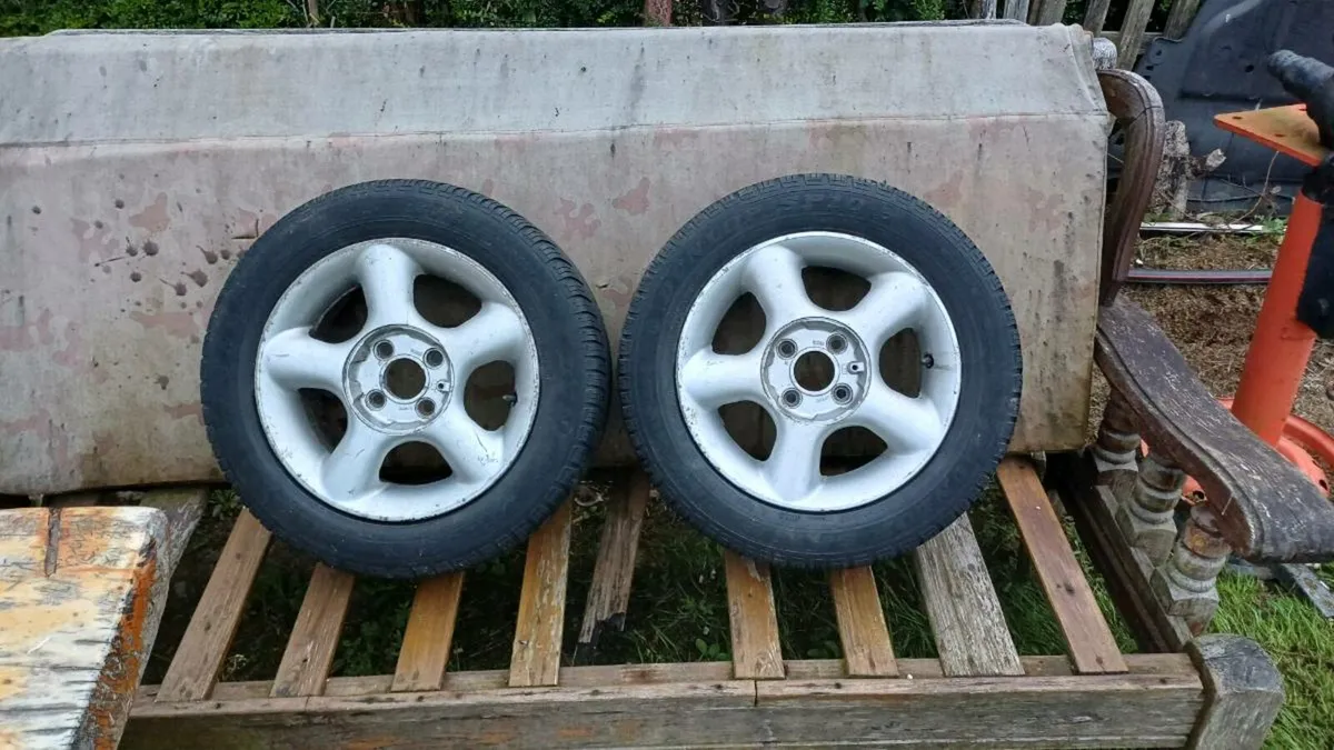 Alloy wheel , trailer parts - Image 1