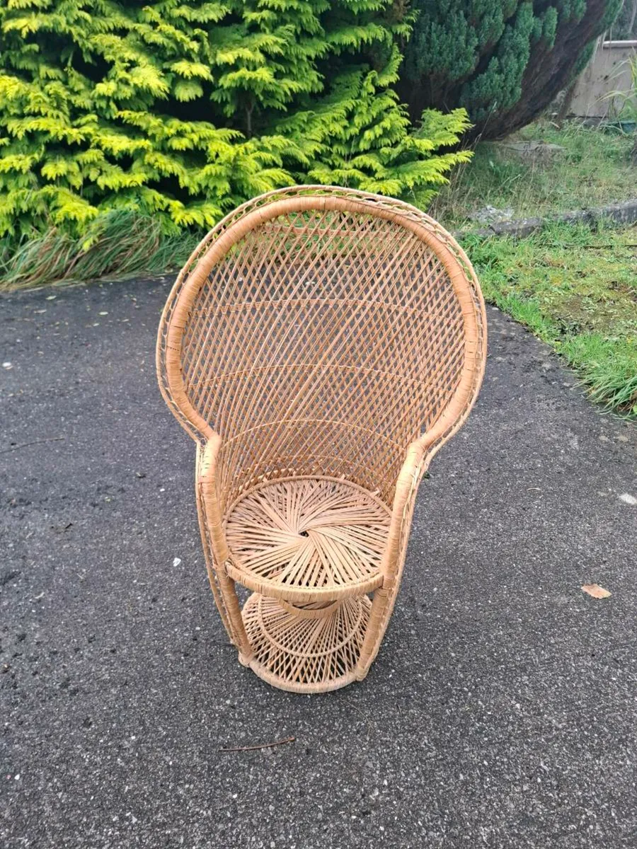 Child rattan seat - Image 1