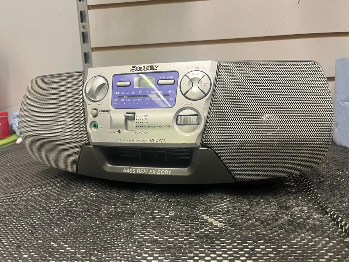 Sony Radio/CD/Cassette Player - Image 1