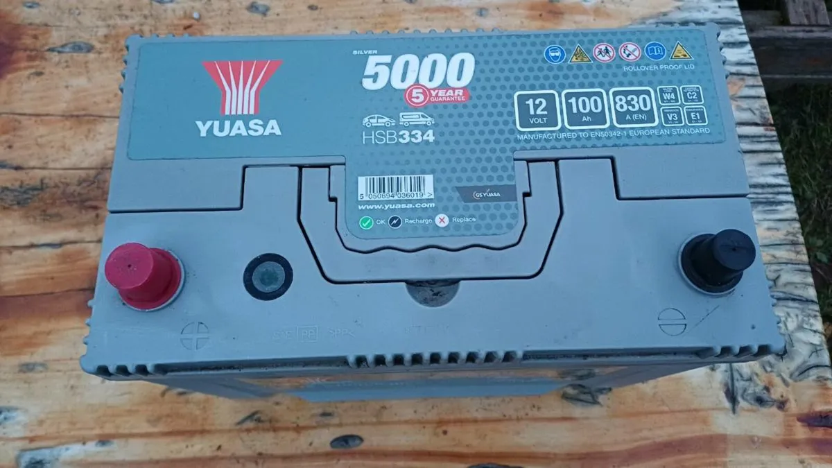 New car / van battery - Image 2