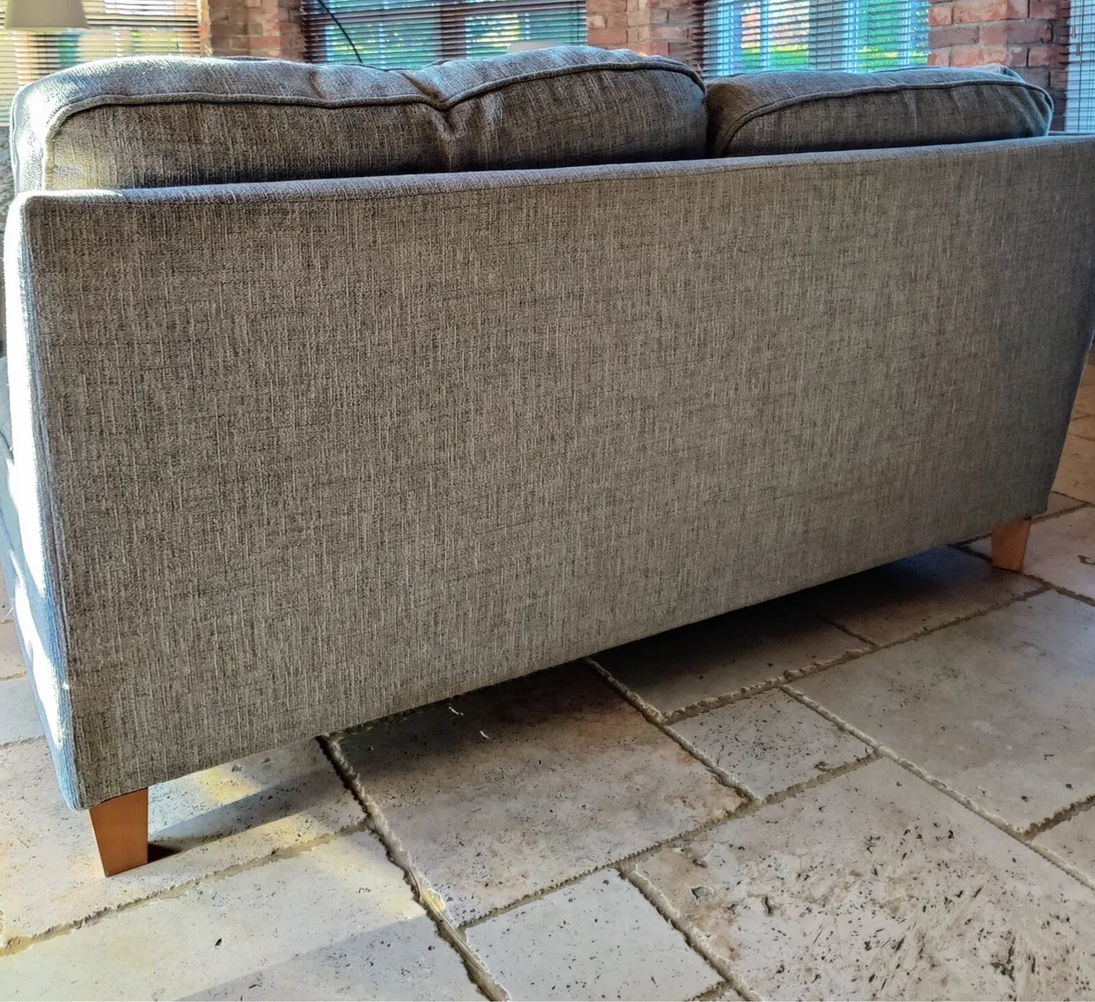 Grey Corner Sofa - Image 4