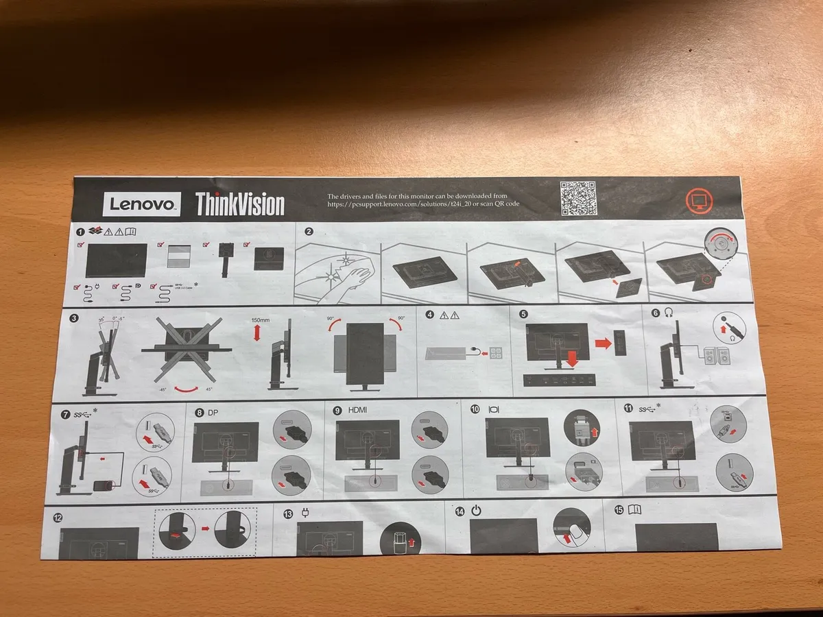 Lenovo ThinkVision Monitor 24In - Image 3