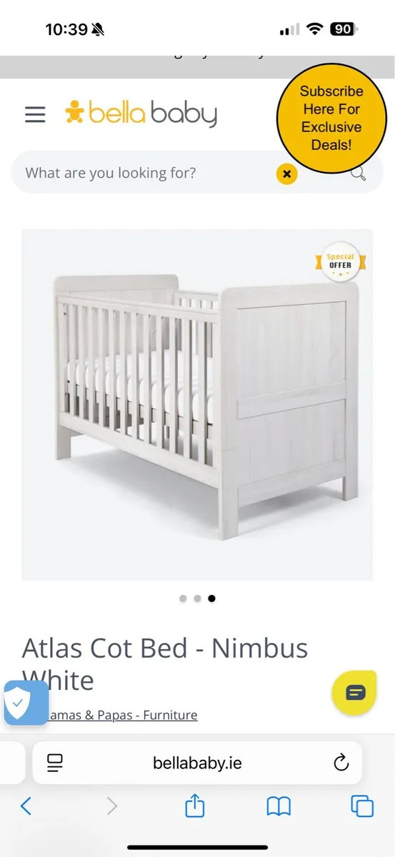 Cot Bed - Image 2