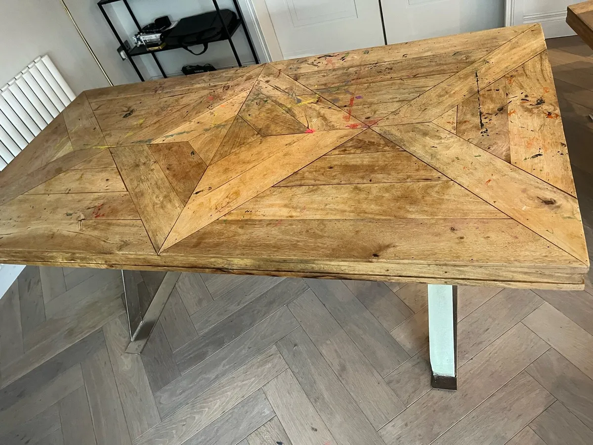 Kitchen Table and Bench - Image 3