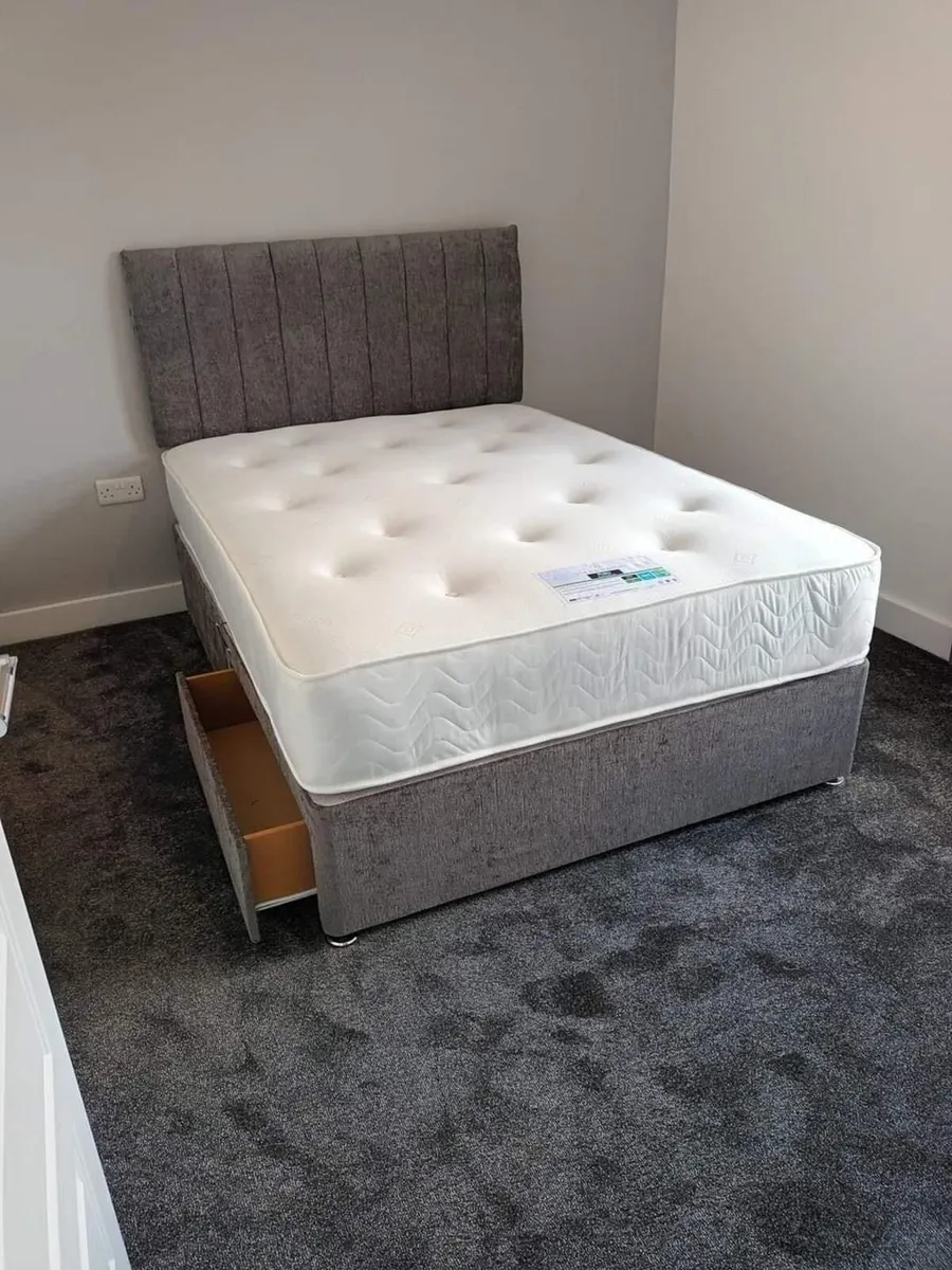 Divan bed with mattress no deposit