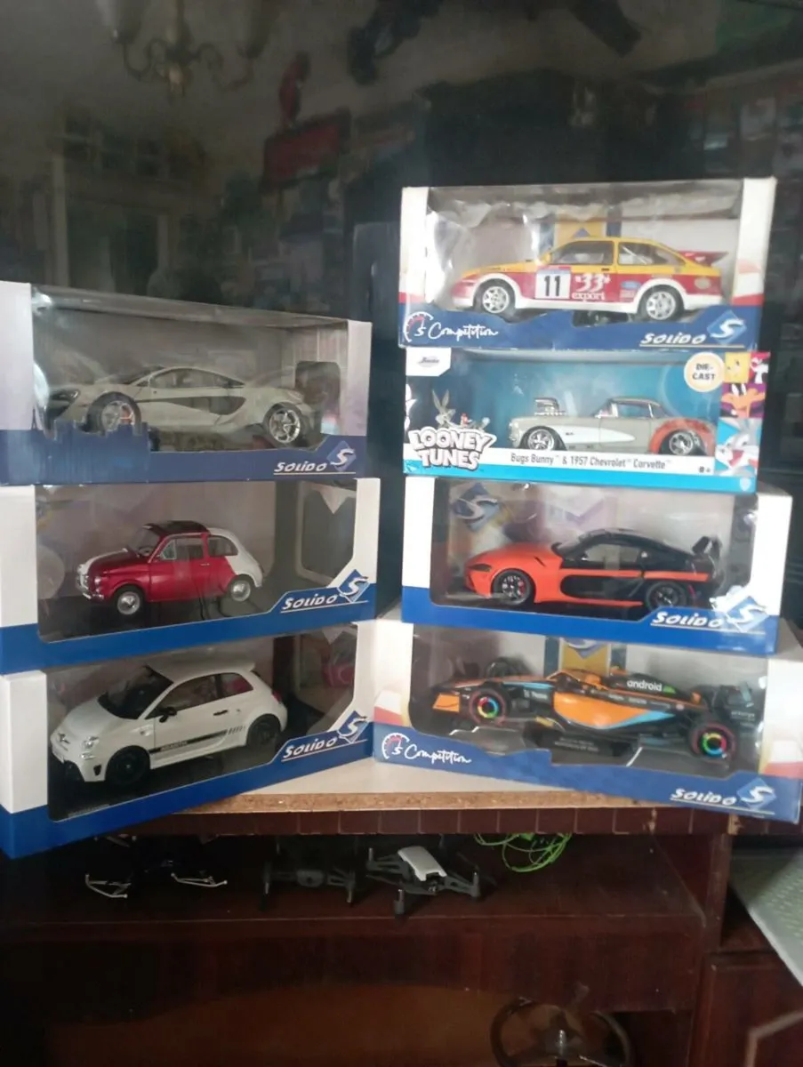 SOLIDO DIE-CAST MODLE' CAR'S ALL 1-18 SCALE - Image 1