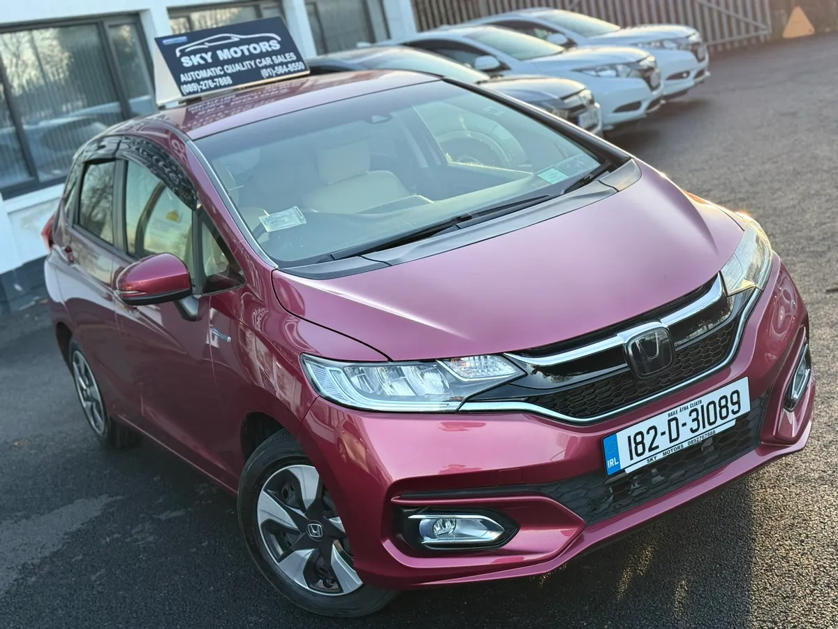 2018 Honda FIT 1.5 Hybrid automatic,Leather Specs - Image 4