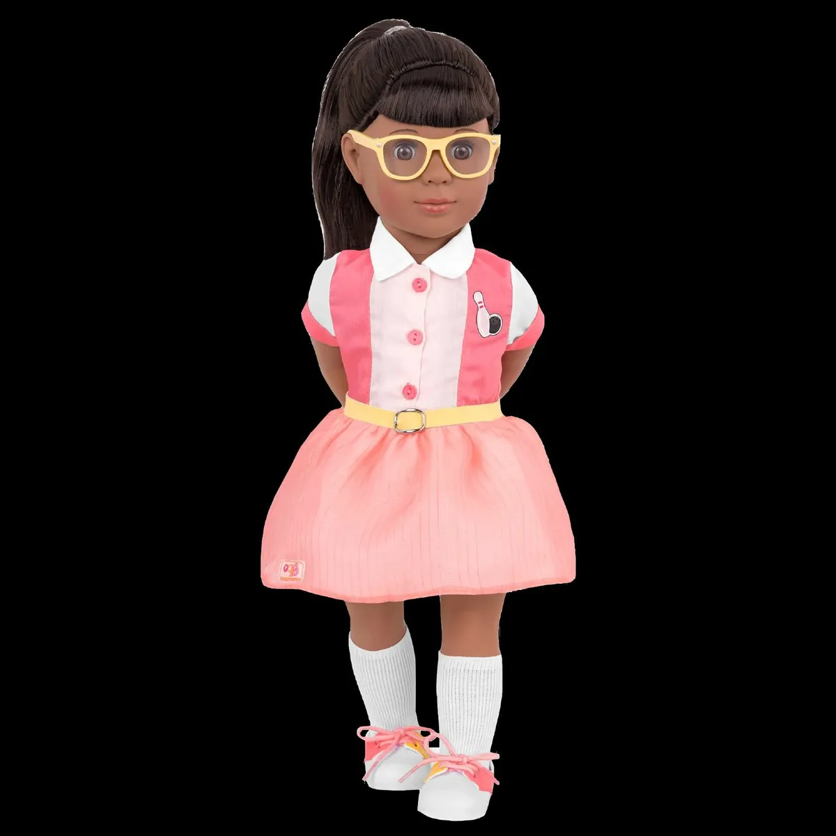 Our Generation Retro Liah 18" Bowling Doll - Image 1