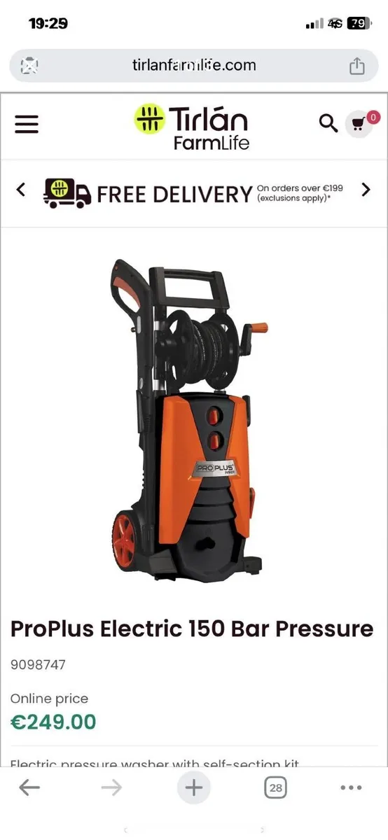 Pro plus power washer - Image 1