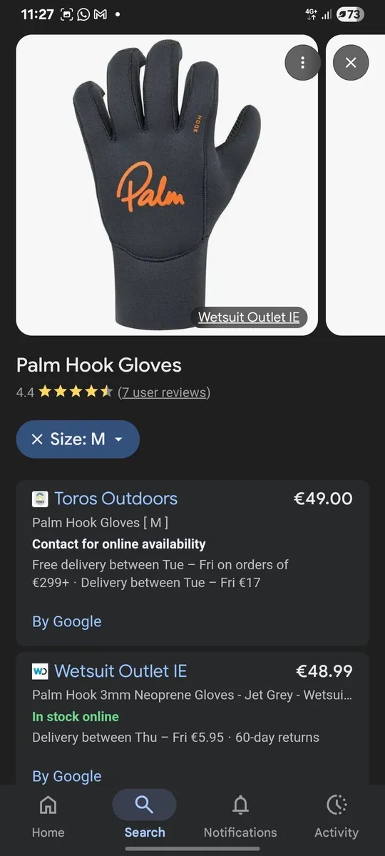 Palm Hook Gloves - Image 1