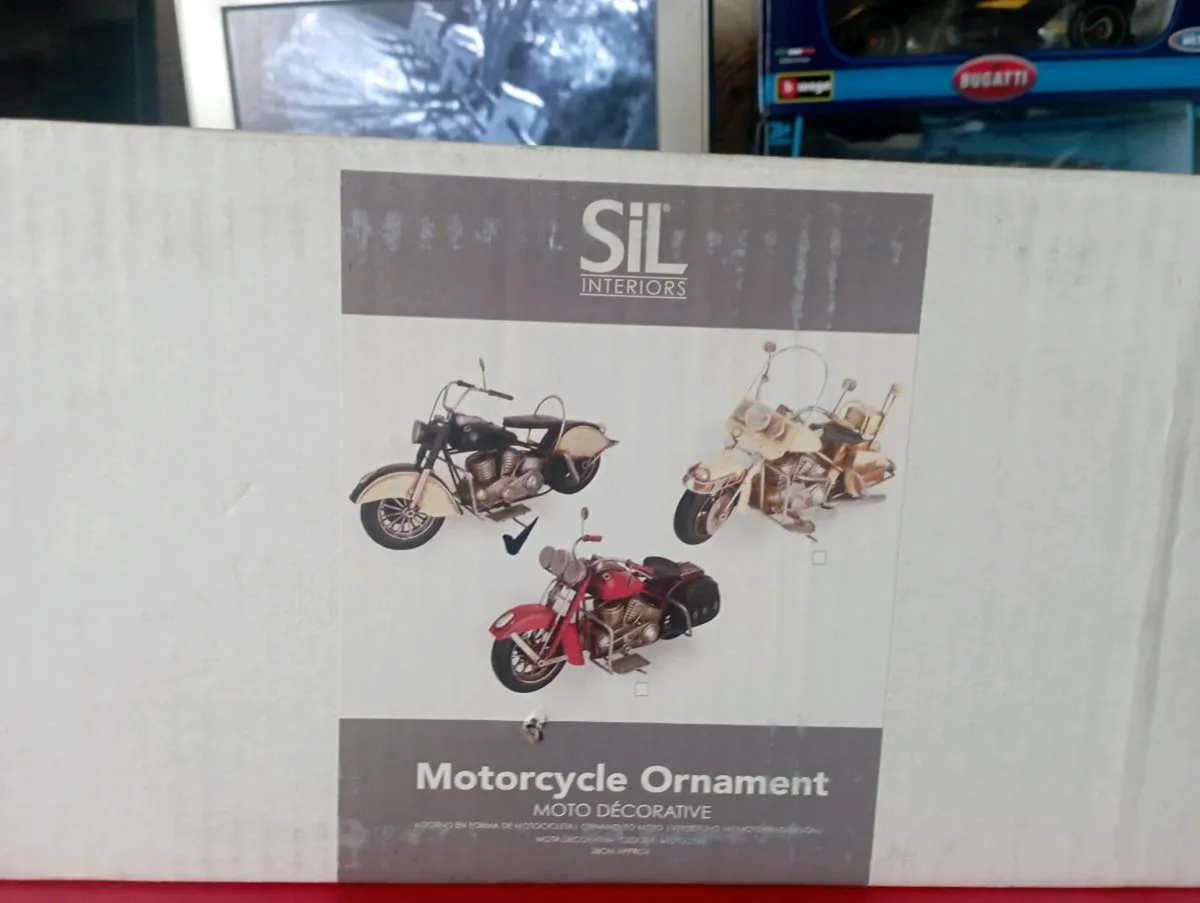 SIL ORNAMENT RECTO STEEL MOTORCYCLE - Image 2