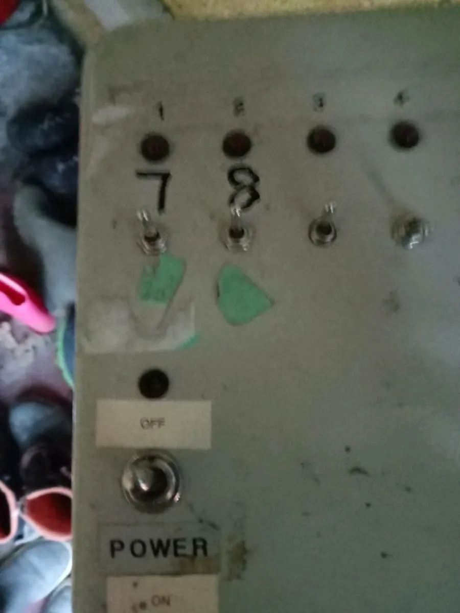 Two old electric switch boxes - Image 3