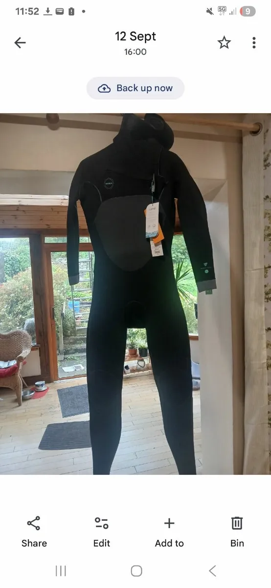 Vissla wetsuit - Image 1
