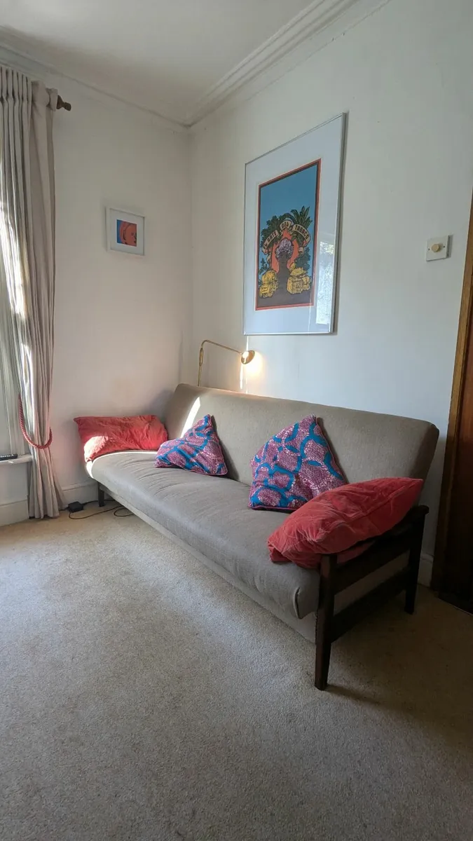 Vintage mid century sofa bed - Image 1