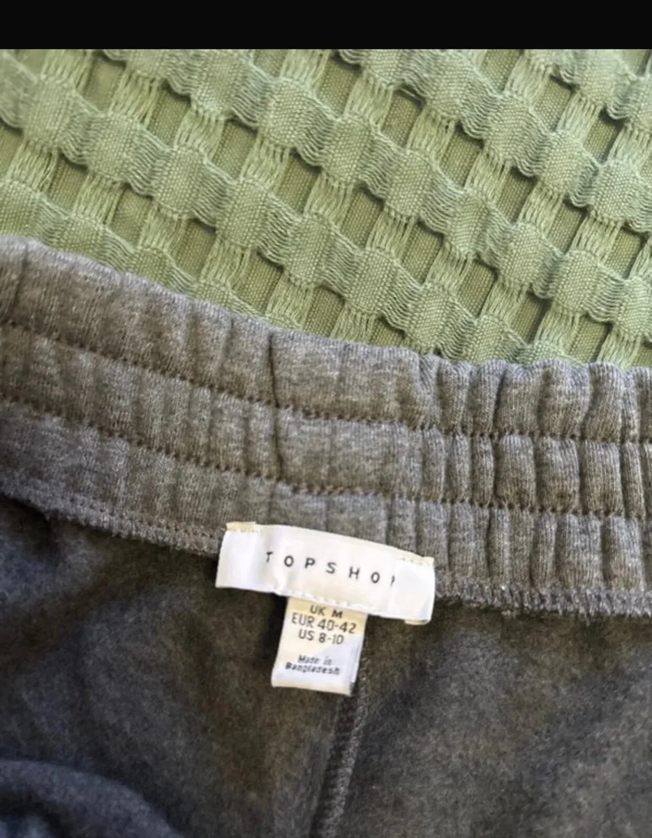 Topshop grey joggers - Image 2