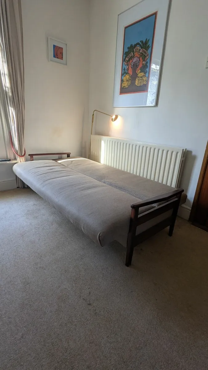 Vintage mid century sofa bed - Image 4