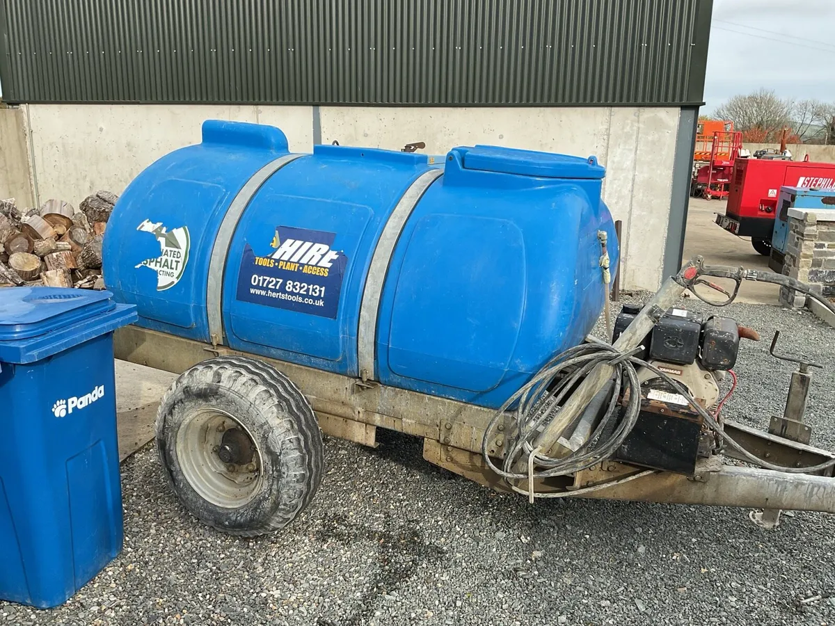 Water bowser pressure washer - Image 1