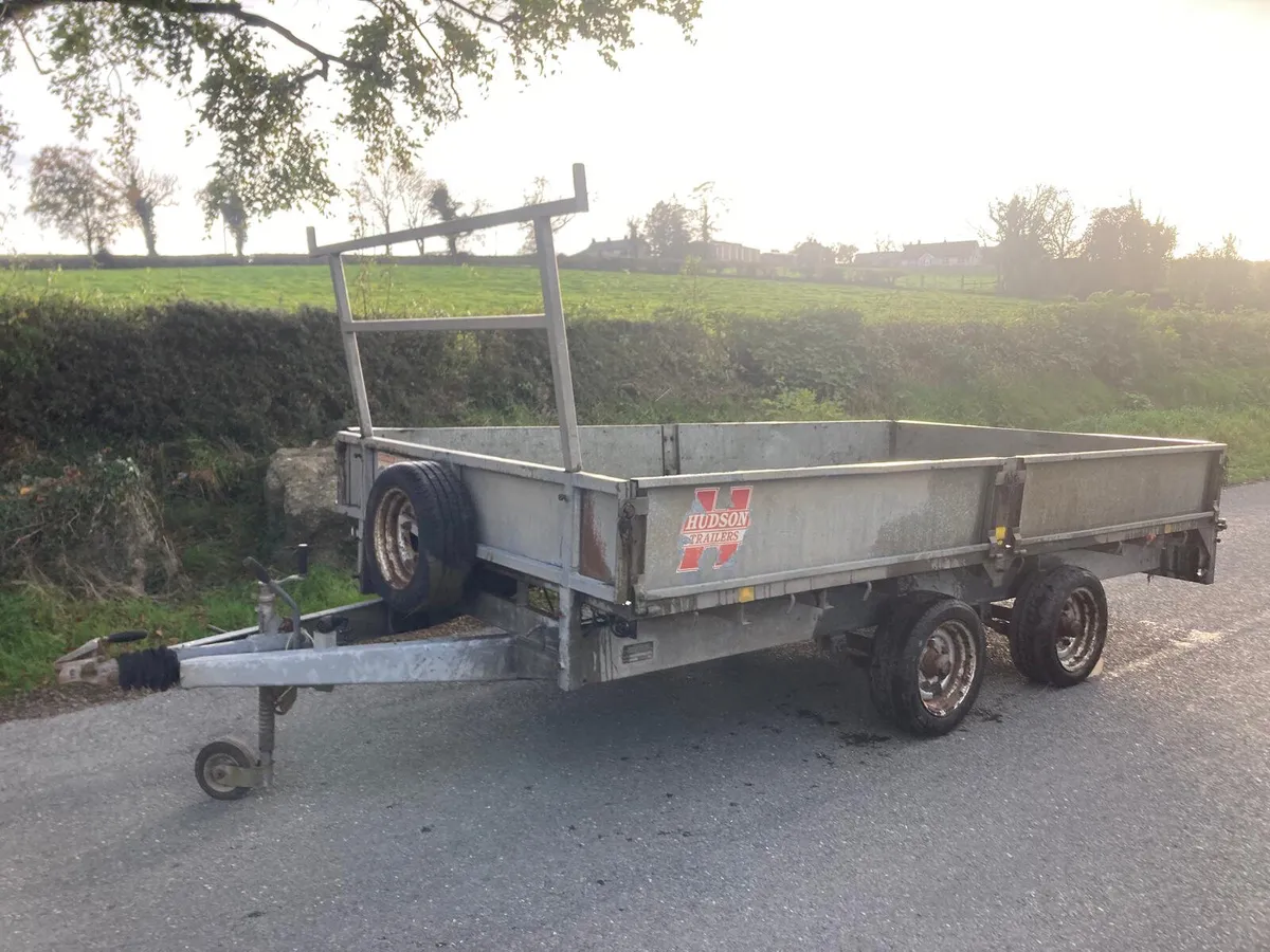 Trade Sale Hudson 12x6’6 Dropside Trailer NO VAT - Image 1