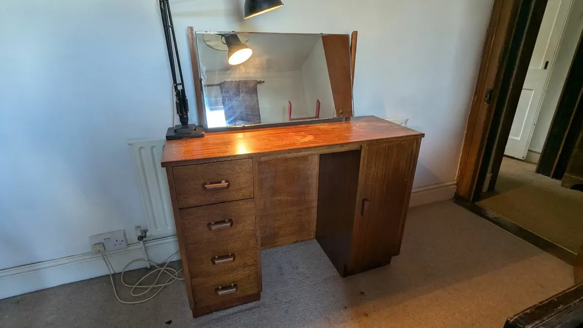 Vintage mid century dressing table - Image 1