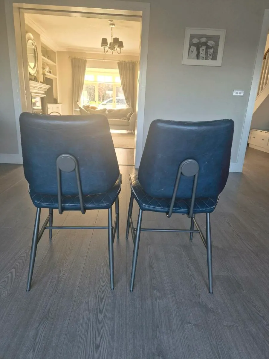 Dining chairs x 2 - Image 2