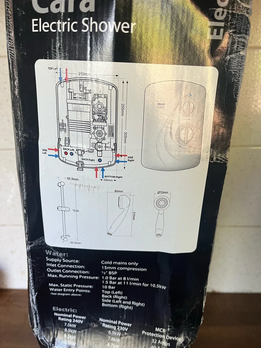 Triton Cara 8.5 electric shower - Image 3
