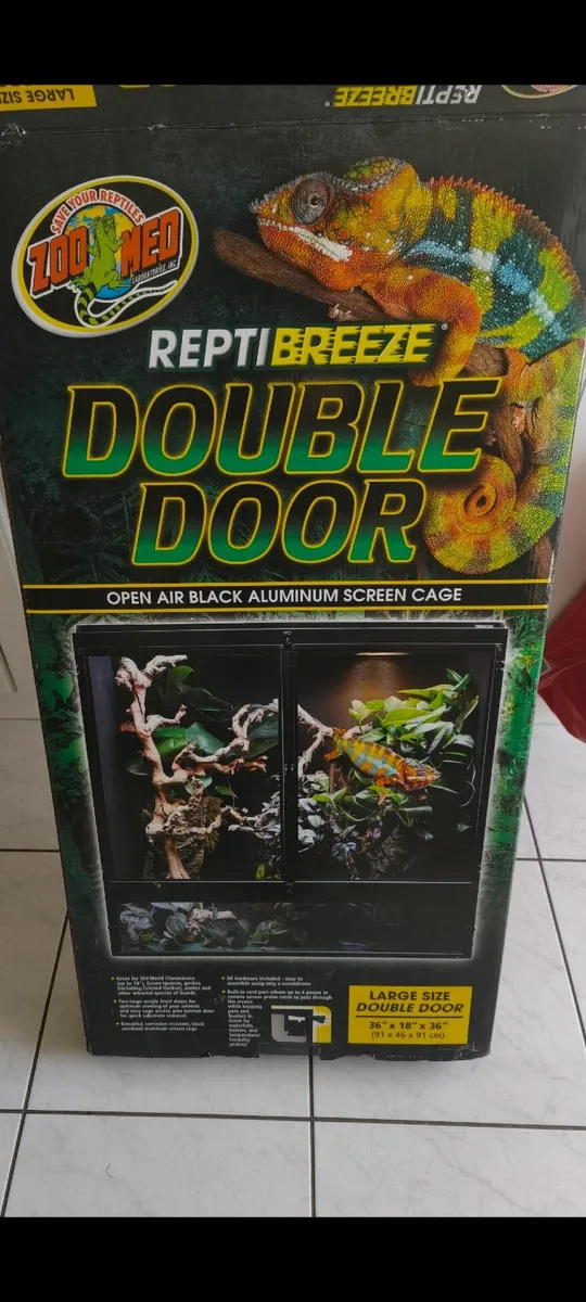 Zoo med XL double door chameleon enclosure - Image 3