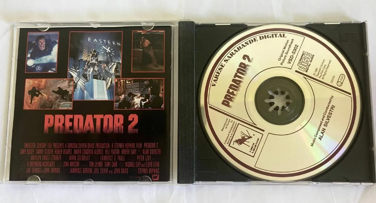 Predator 2 Original Motion Picture Soundtrack CD - Image 3