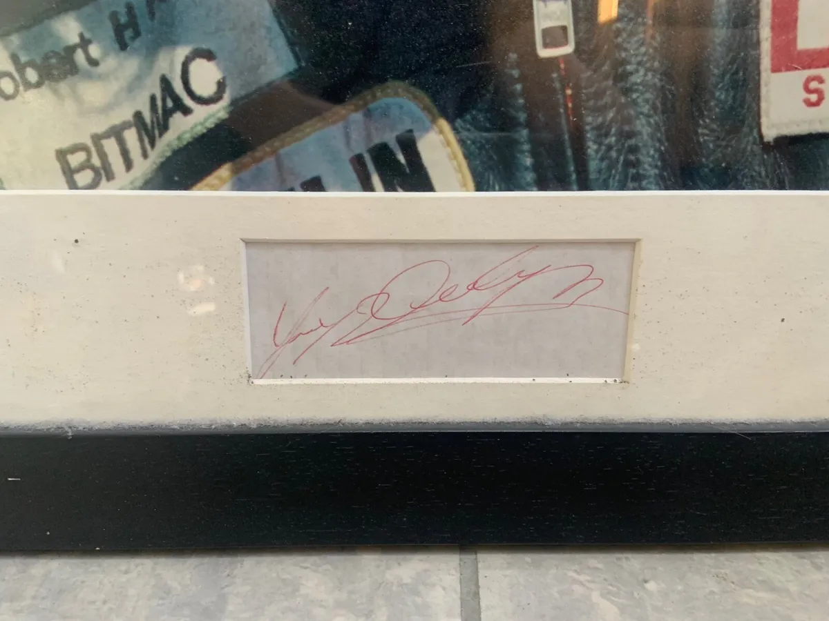 Framed signed picture/photo - Image 3