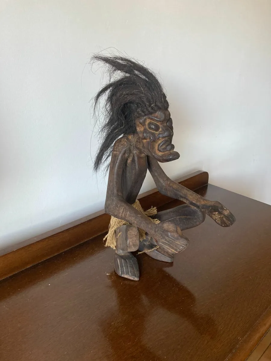 African Tribe Art - Wooden - Image 2