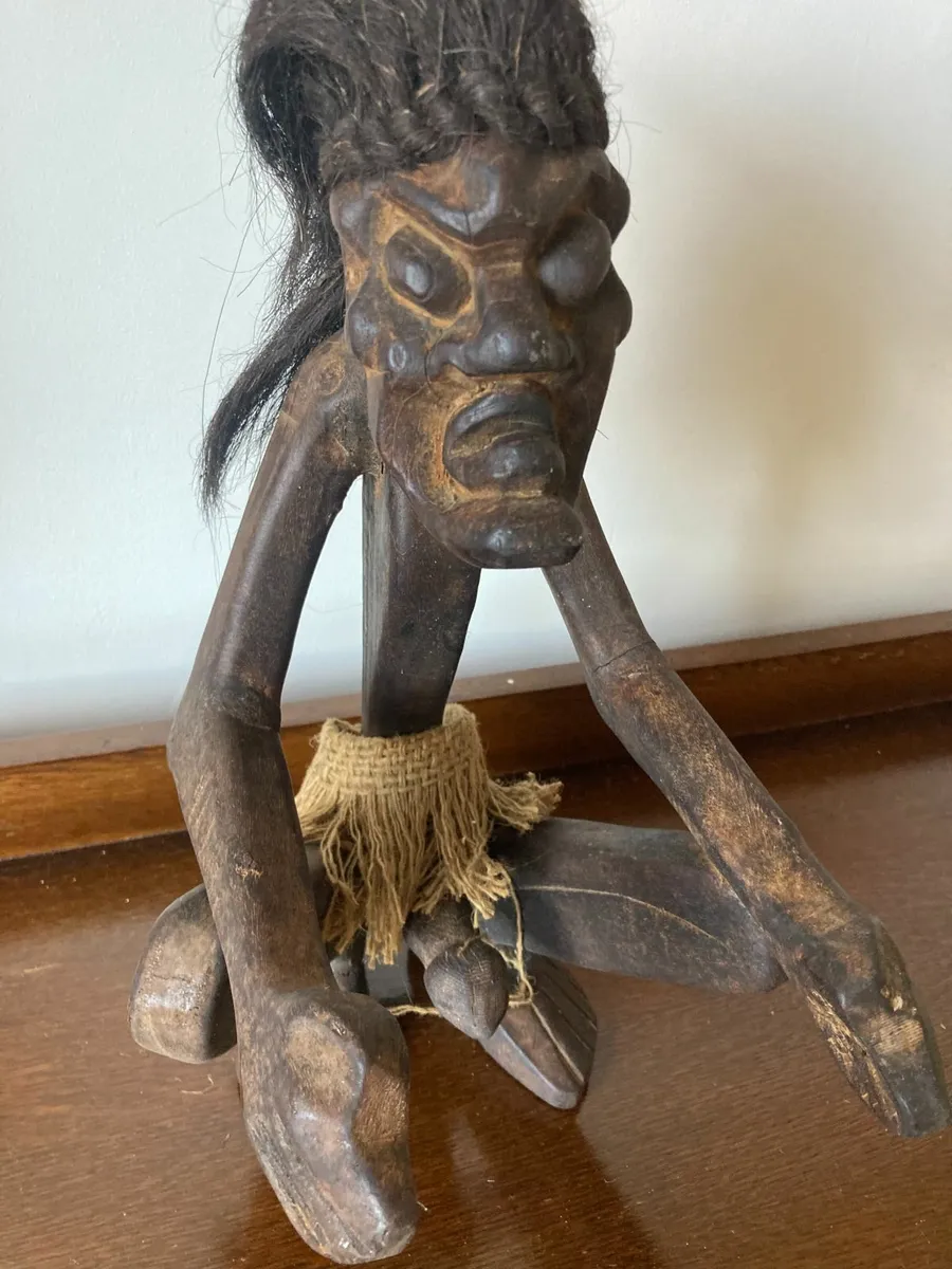 African Tribe Art - Wooden - Image 3