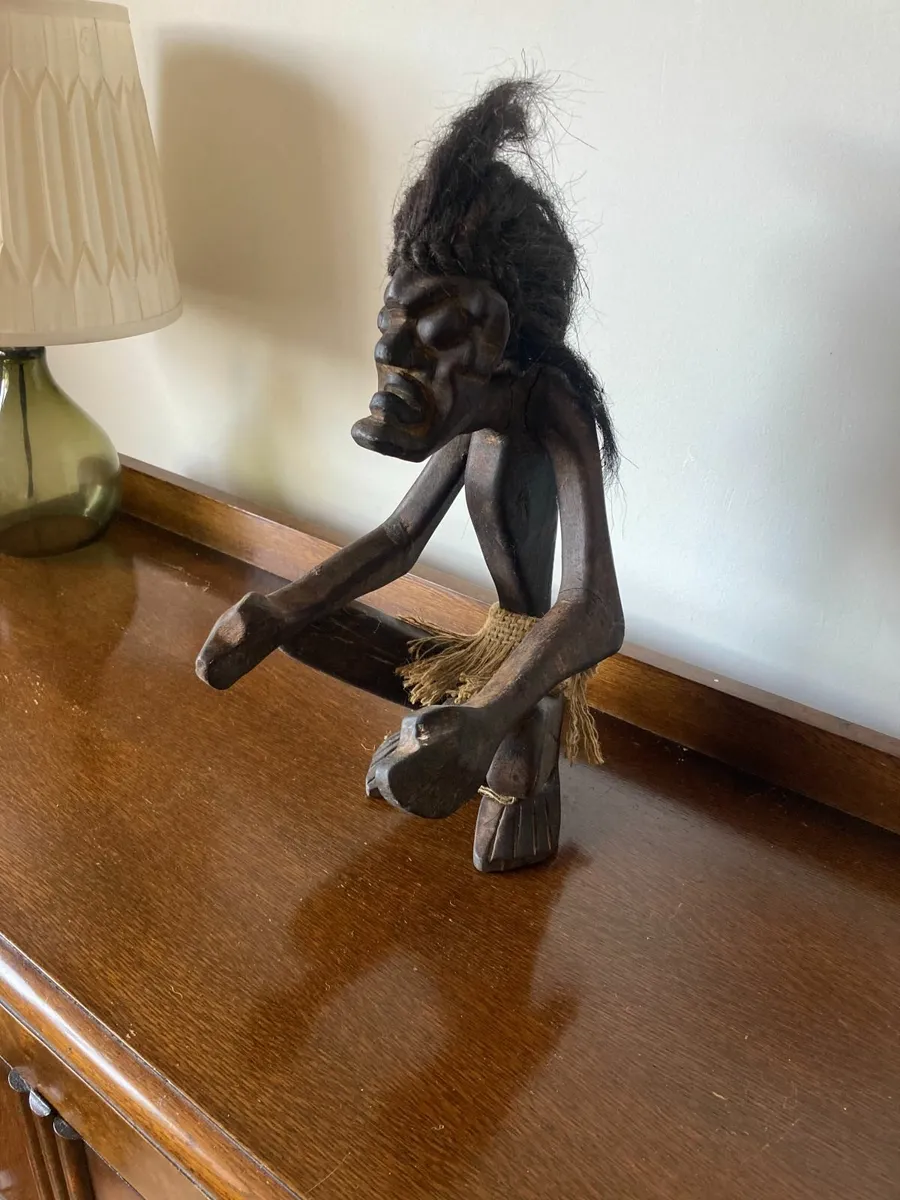 African Tribe Art - Wooden - Image 4