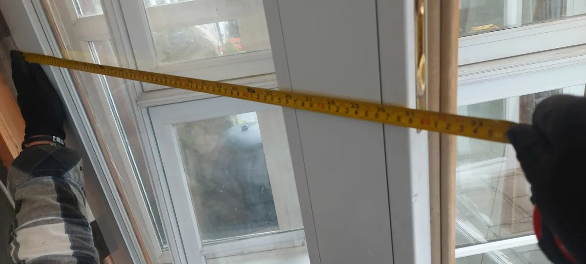 Alluclad double french  doors and side windows - Image 1