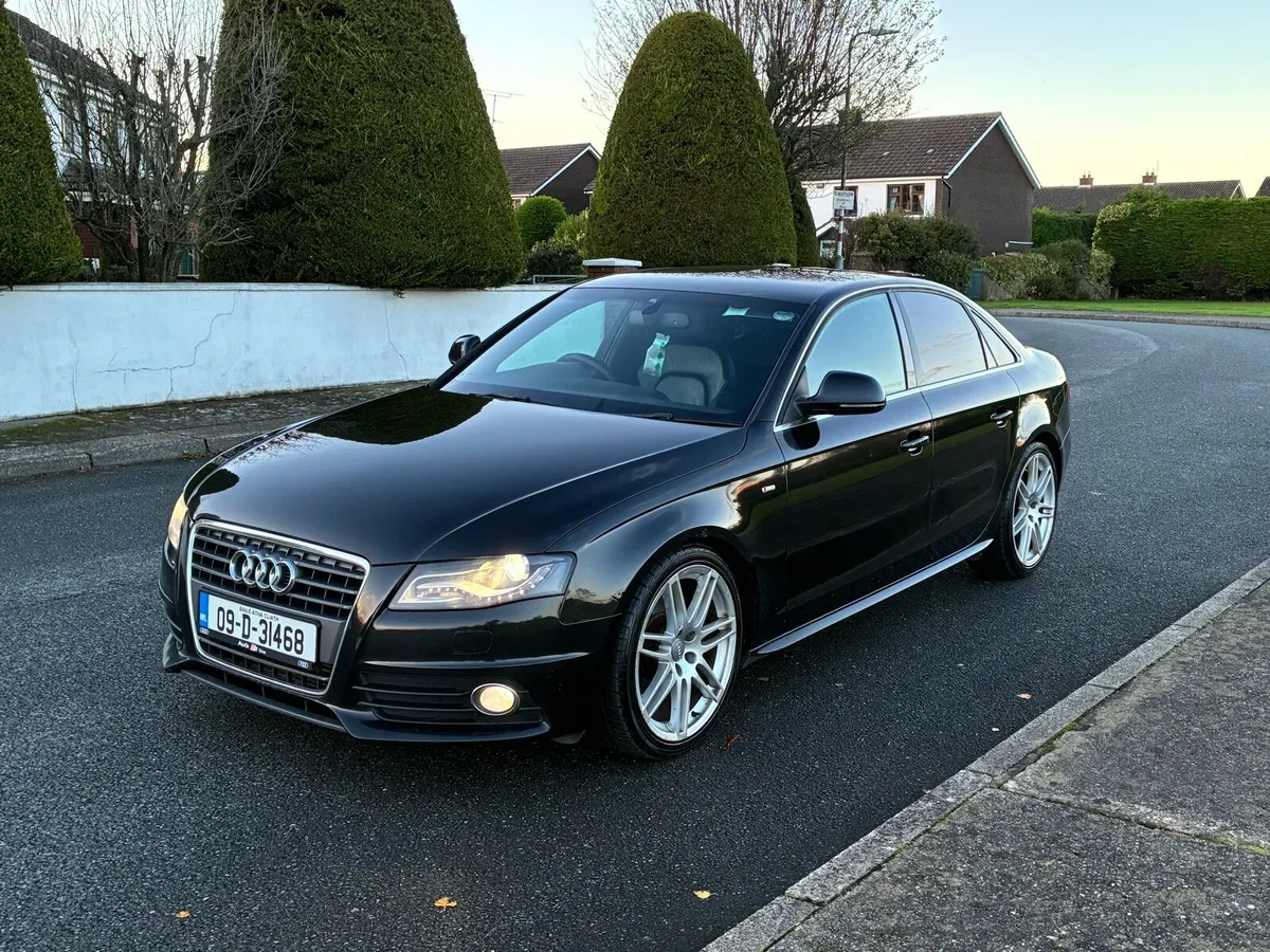 09 Audi A4 2.0 genuine S-line Nct 03/26 cheap tax - Image 2