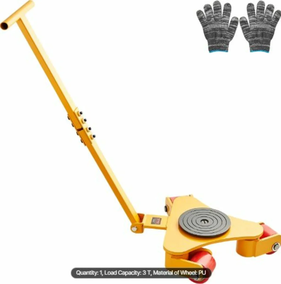 Machinery Skate Dolly, 6614 LBS/3T Industrial - Image 1