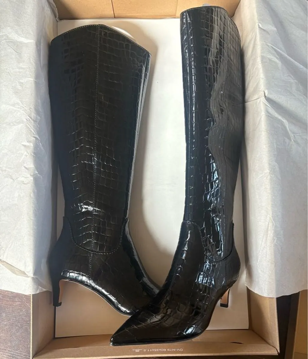 New Knee High Boots US 7.5 - Image 1