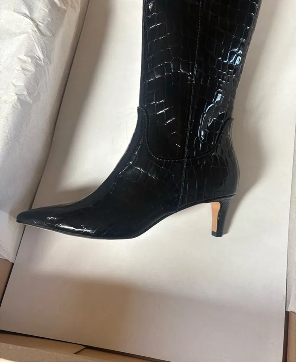 New Knee High Boots US 7.5 - Image 4