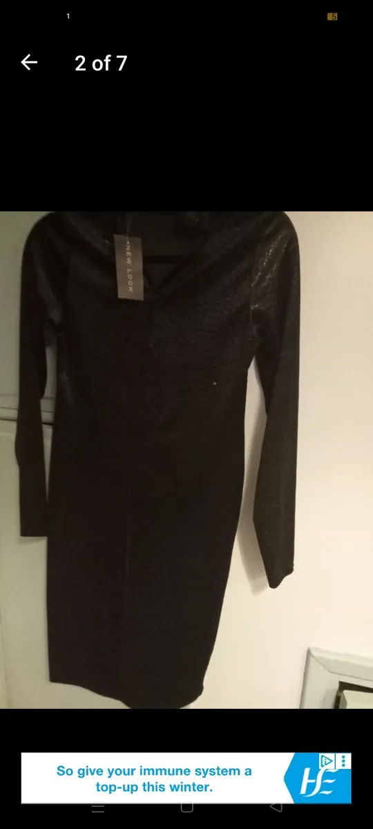 Ladies black party bundle size 10 new - Image 1