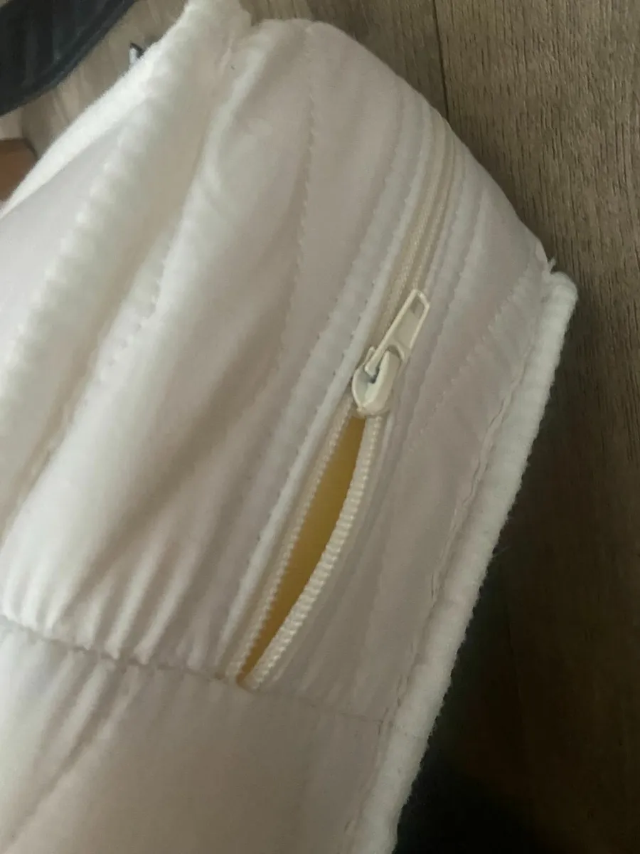 King size bed and mattress - Image 2