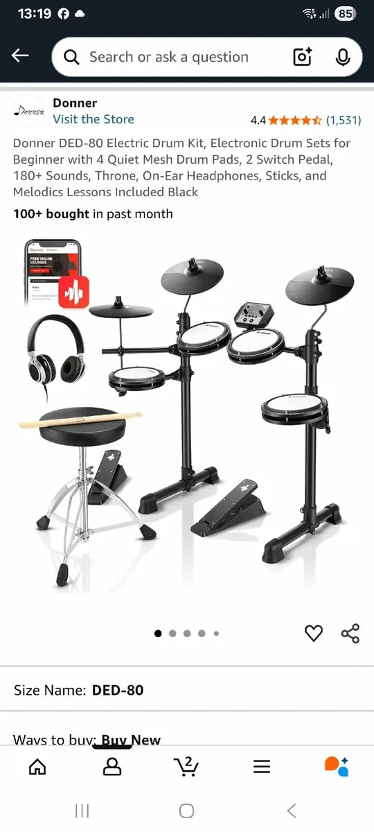 Starter Drum kit - Image 1