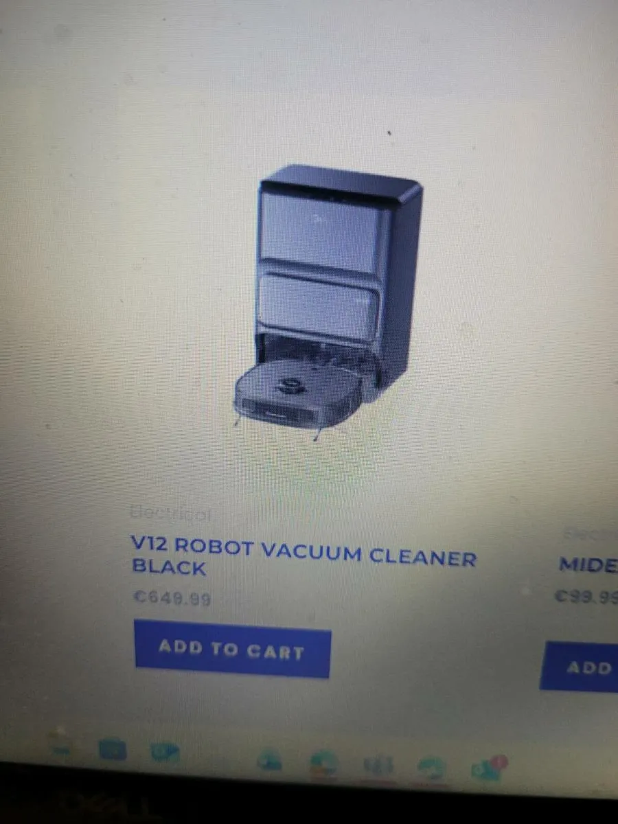 Midea v12 robotic vacuum and mop - Image 1