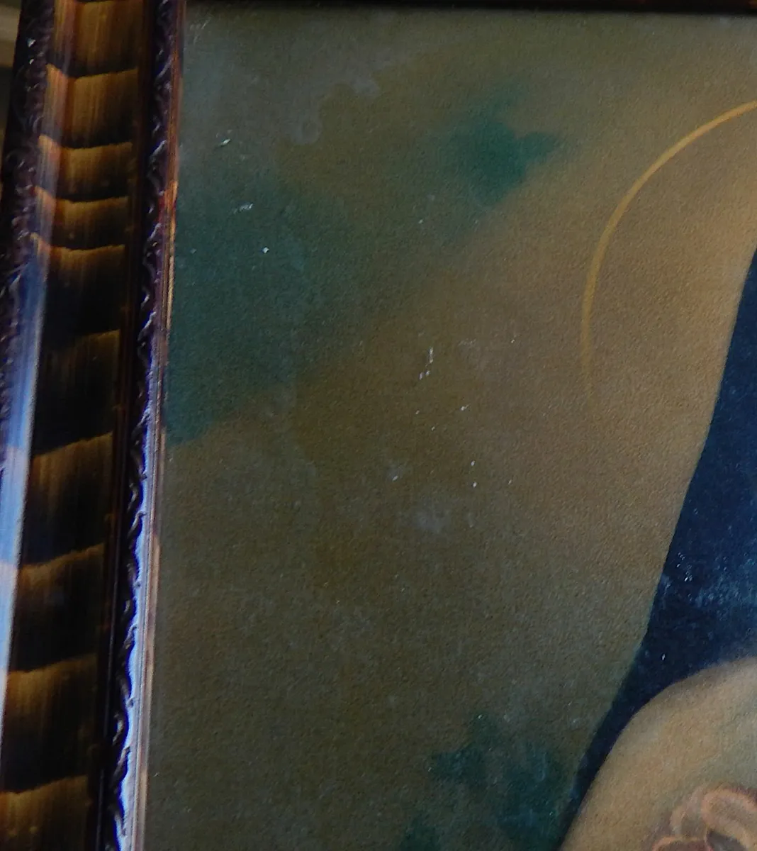 Large Print of Saint Teresa in Ornate Wood Frame - Image 4