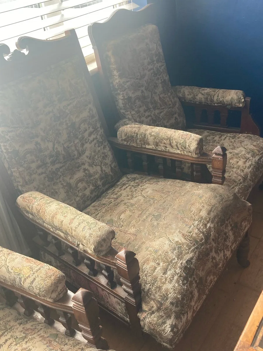 Antique Armchairs - Image 2