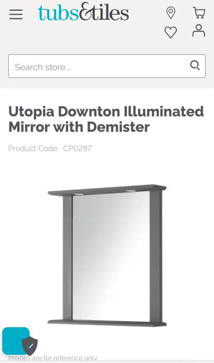 Bathroom mirror - Image 1