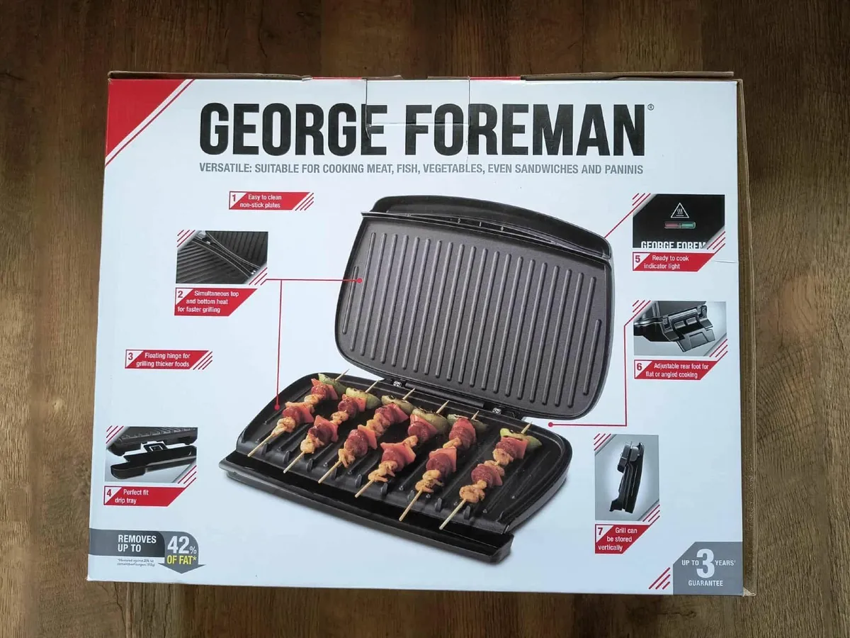 Classic Grill - GEORGE FOREMAN , Large, Black - Image 1