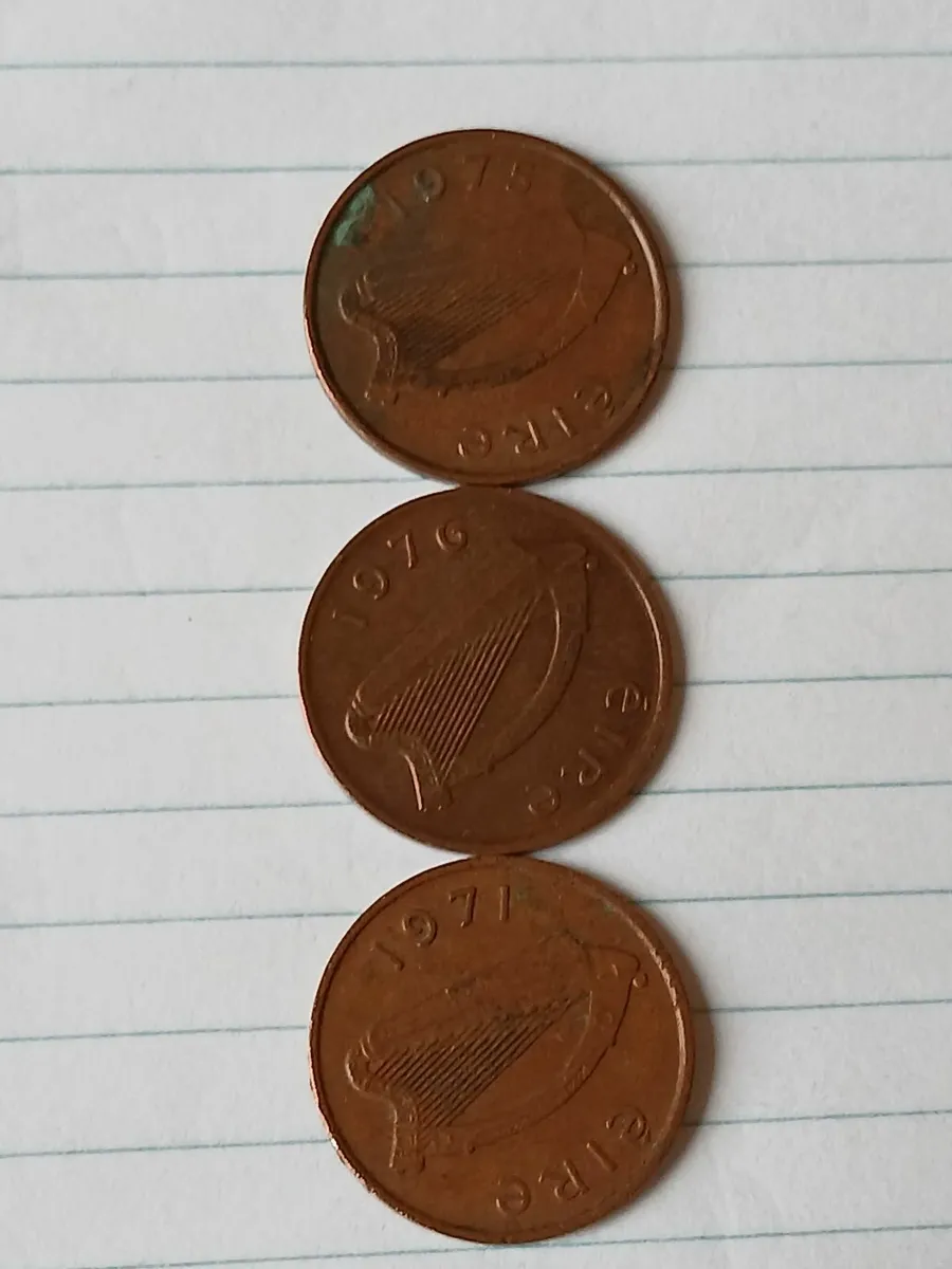 Irish 1/2 pennys - Image 2